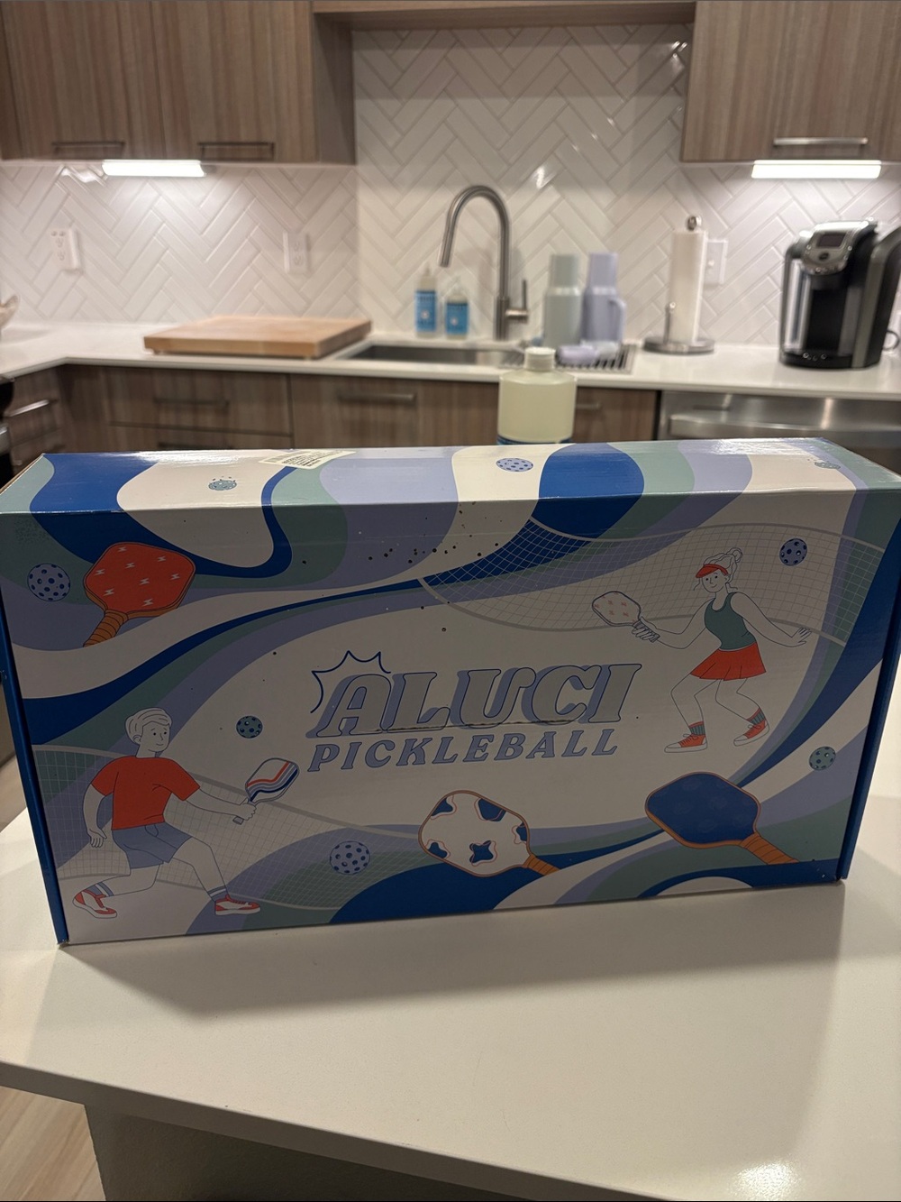 Pickleball Set - Blue/Green